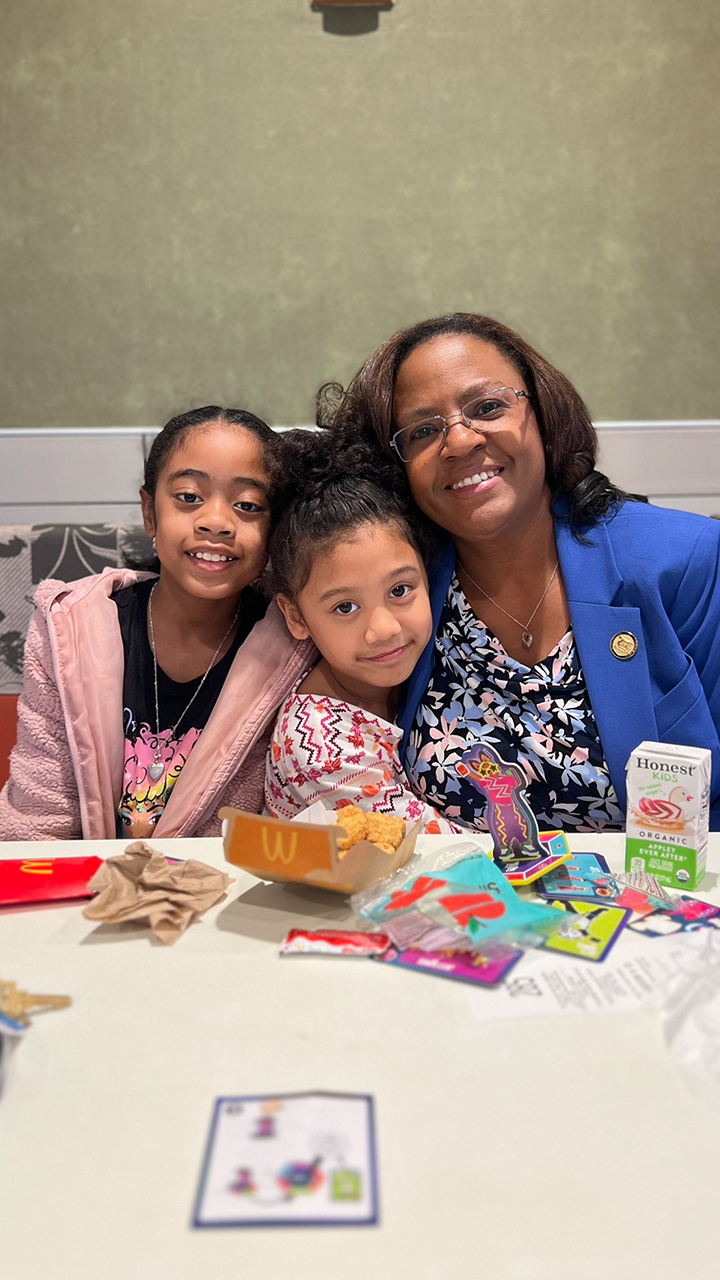 Judge Carolyn J. Thompson with family