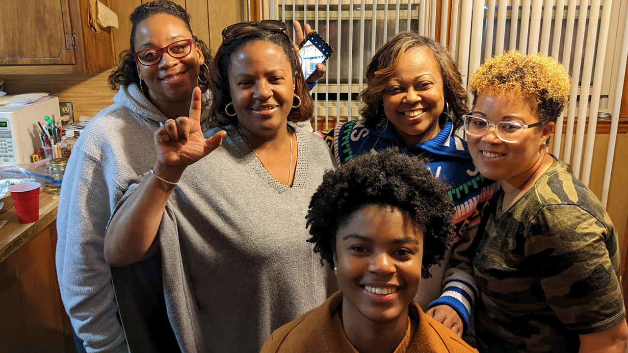 Judge Carolyn J. Thompson with family